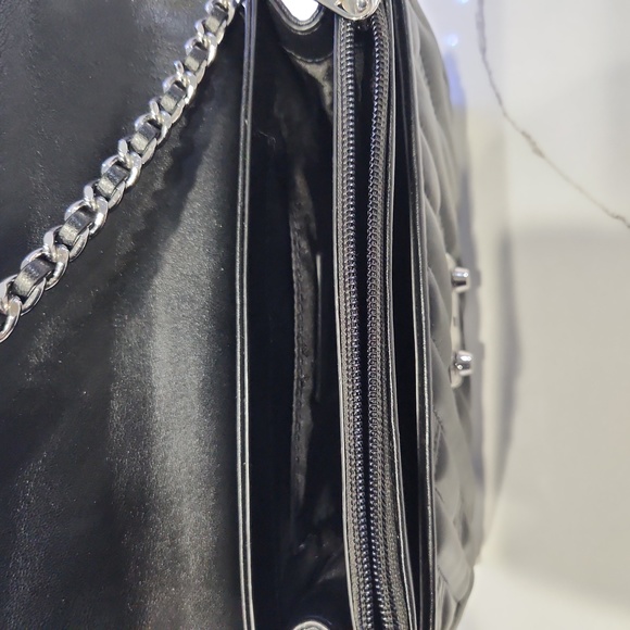 💥💥💥Michael Kors Rose Medium Flap Shoulder Bag Vegan Authenicated - Picture 6 of 10